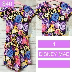 LuLaRoe Disney Mae Mickey Size 4 NWT